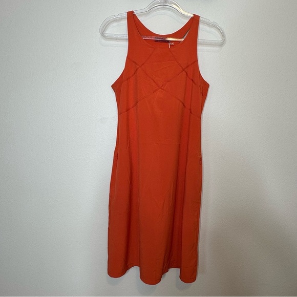 NWT Prana Orange Barton Dress size medium - Picture 16 of 16
